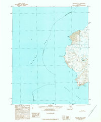 Unalaska D-1 topographic map thumbnail