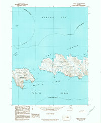 Unimak A-4 topographic map thumbnail