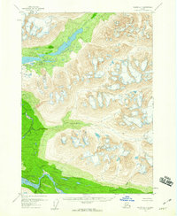 Valdez A-1 1951 topographic map thumbnail