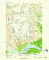 Valdez A-2 1957 topographic map thumbnail