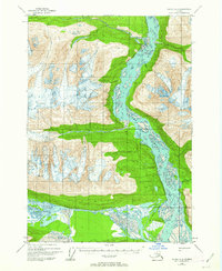 Valdez A-3 1950 topographic map thumbnail