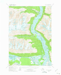 Valdez A-3 1950 topographic map thumbnail
