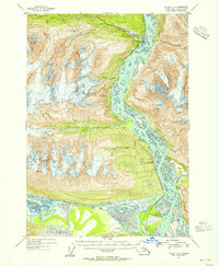 Valdez A-3 1953 topographic map thumbnail