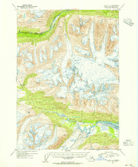 Valdez A-4 1953 topographic map thumbnail