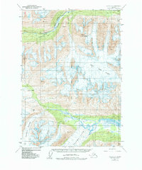 Valdez A-4 1953 topographic map thumbnail