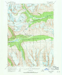 Valdez A-5 1953 topographic map thumbnail
