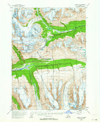 Valdez A-5 1953 topographic map thumbnail
