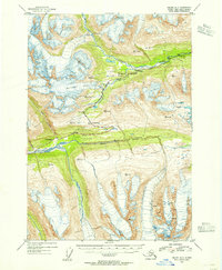 Valdez A-5 1953 topographic map thumbnail