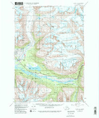 Valdez A-6 1951 topographic map thumbnail