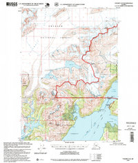 Valdez A-8 topographic map thumbnail