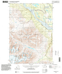 Valdez B-1 topographic map thumbnail