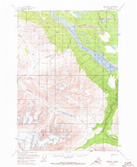 Valdez B-1 1951 topographic map thumbnail