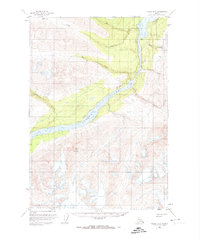Valdez B-2 1951 topographic map thumbnail