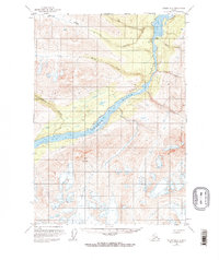 Valdez B-2 1951 topographic map thumbnail