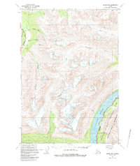 Valdez B-3 1951 topographic map thumbnail