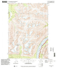 Valdez B-3 topographic map thumbnail