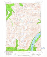 Valdez B-3 1951 topographic map thumbnail