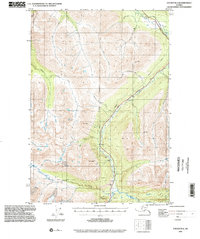 Valdez B-4 topographic map thumbnail