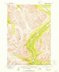 Valdez B-4 1953 topographic map thumbnail
