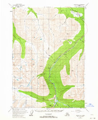 Valdez B-4 1951 topographic map thumbnail