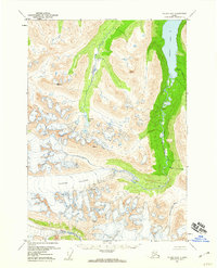 Valdez B-5 1951 topographic map thumbnail