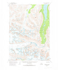 Valdez B-5 1951 topographic map thumbnail