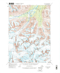 Valdez B-6 1951 topographic map thumbnail