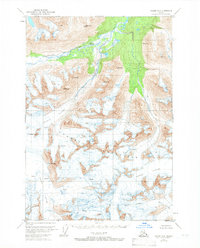 Valdez B-6 1951 topographic map preview