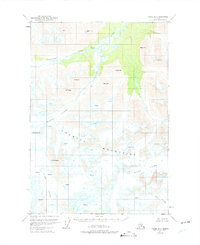 Valdez B-6 1951 topographic map thumbnail