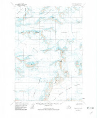 Valdez B-8 1960 topographic map thumbnail