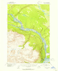 Valdez C-2 1953 topographic map thumbnail