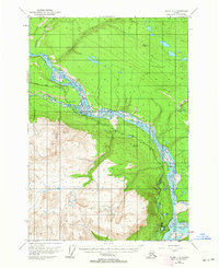 Valdez C-2 1951 topographic map thumbnail