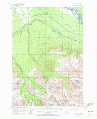 Valdez C-3 1951 topographic map thumbnail