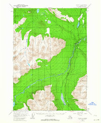 Valdez C-4 1951 topographic map thumbnail