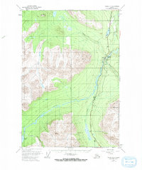 Valdez C-4 1951 topographic map thumbnail
