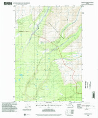 Valdez D-2 topographic map thumbnail