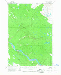 Valdez D-3 1958 topographic map thumbnail