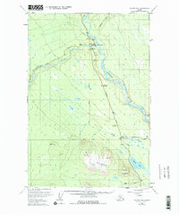 Valdez D-4 1949 topographic map thumbnail