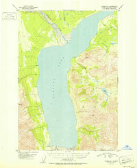 Valdez D-7 1951 topographic map thumbnail