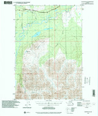 Valdez D-8 topographic map thumbnail