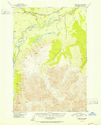 Valdez D-8 1952 topographic map thumbnail