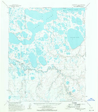 Wainwright A-5 1955 topographic map thumbnail