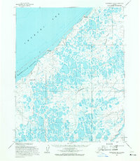 Wainwright B-3 1955 topographic map thumbnail