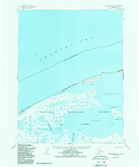 Wainwright D-1 1955 topographic map thumbnail