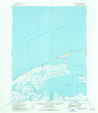 Wainwright D-1 1955 topographic map thumbnail