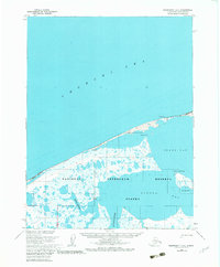 Wainwright D-1 1955 topographic map thumbnail