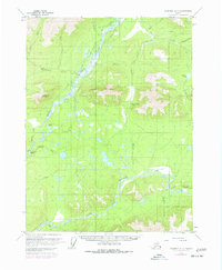 Wiseman A-1 1970 topographic map thumbnail