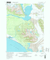Yakutat A-1 topographic map thumbnail