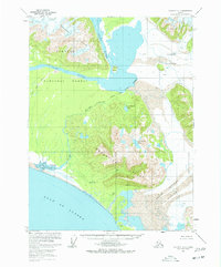 Yakutat A-1 1959 topographic map thumbnail