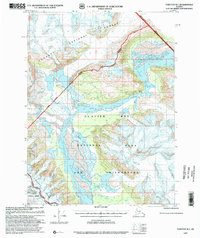 Yakutat B-1 topographic map thumbnail